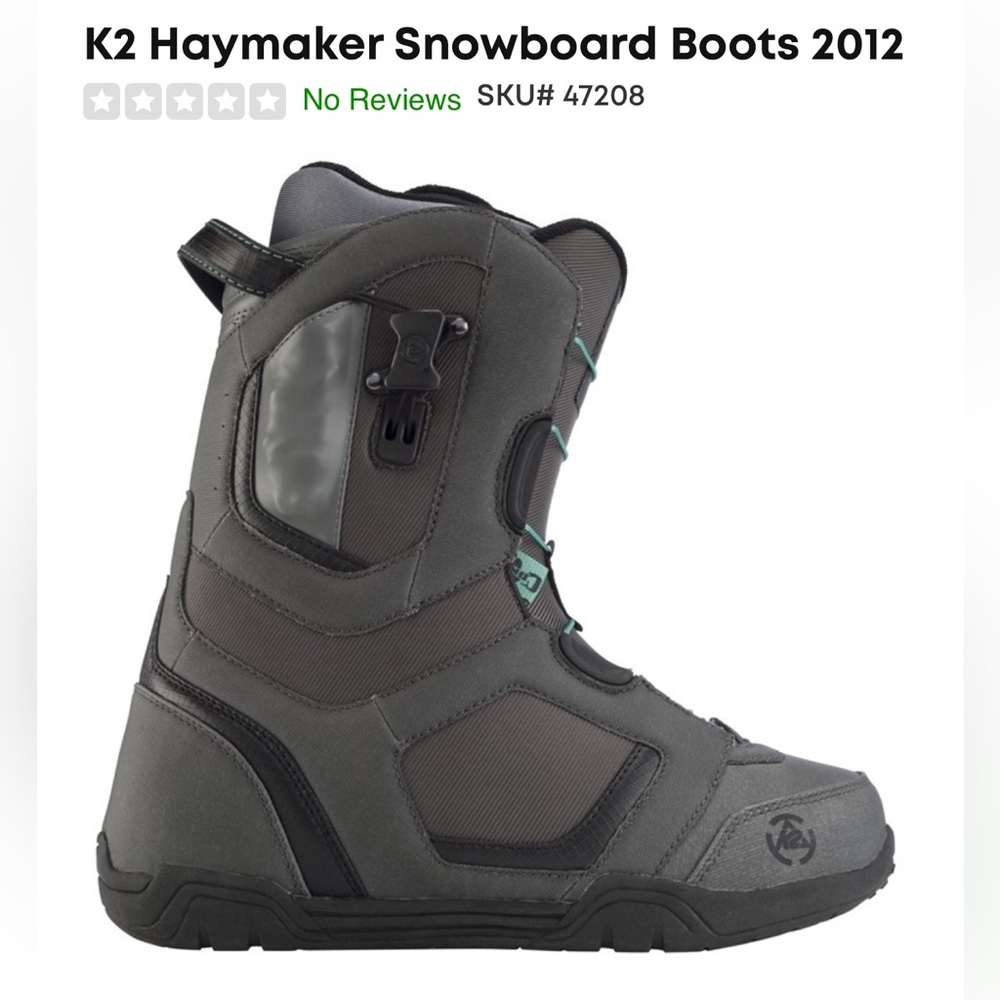 Men’s K2 Snowboard boots